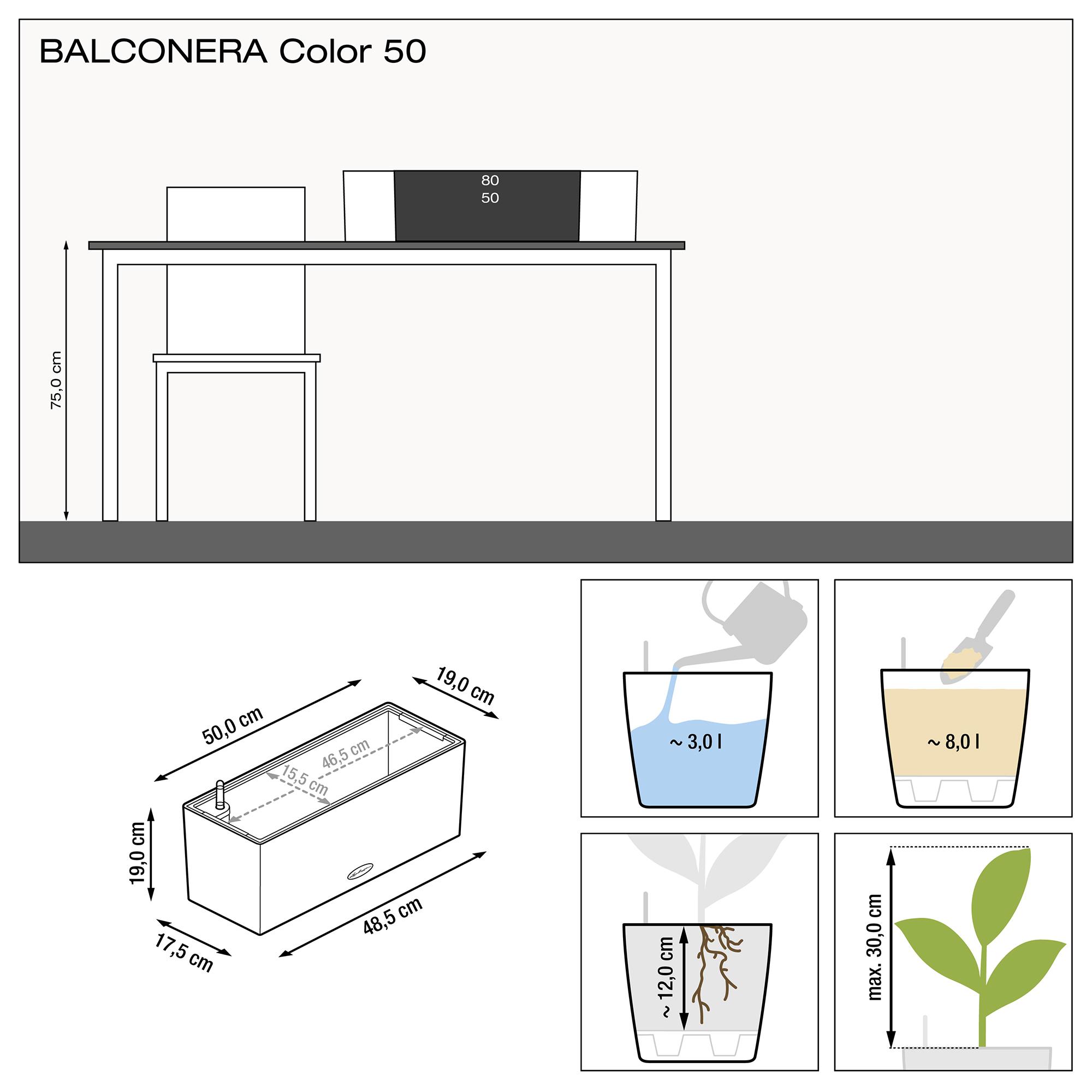 BALCONERA Color 50 coral red additional thumb 3